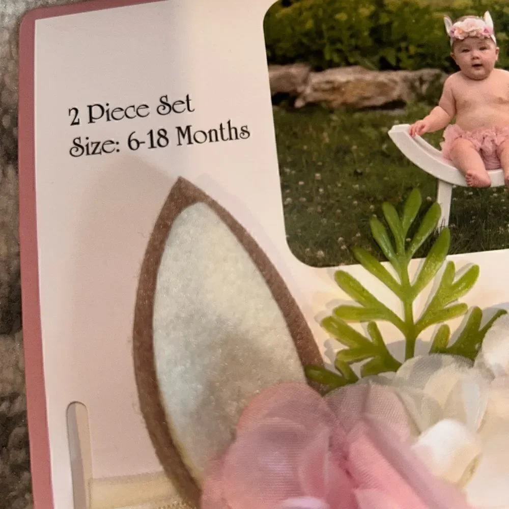 3/$25 👶🏻 NWT Chicabee Infant Girls Photoshoot 2- Piece Outfit- Size 6-18M